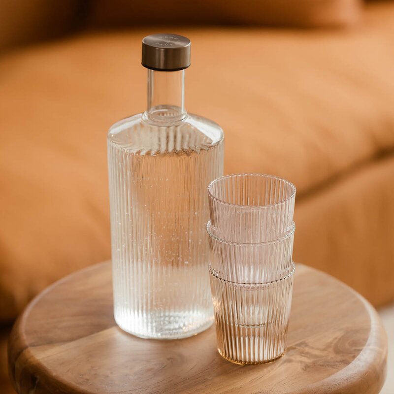 Paveau Ribbed Elegance gaveeske White Haven 3 deler 