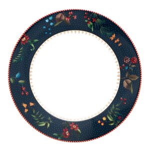 Pip Studio Berry Blues tallerken 21 cm blå