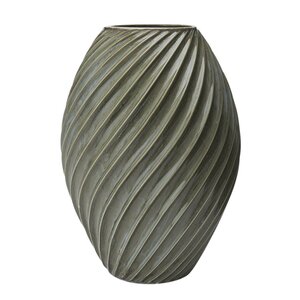 Morsø River vase 26 cm grønn