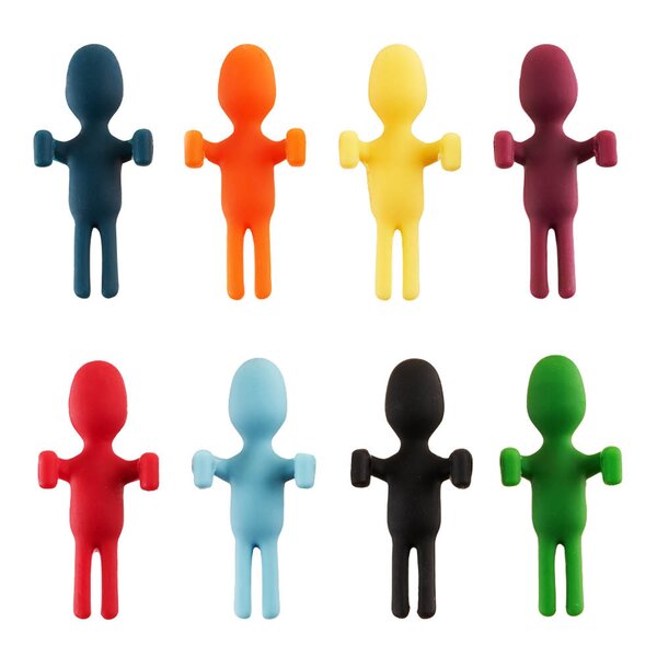 Innovine Vinanheng i silikon 8 stk multi