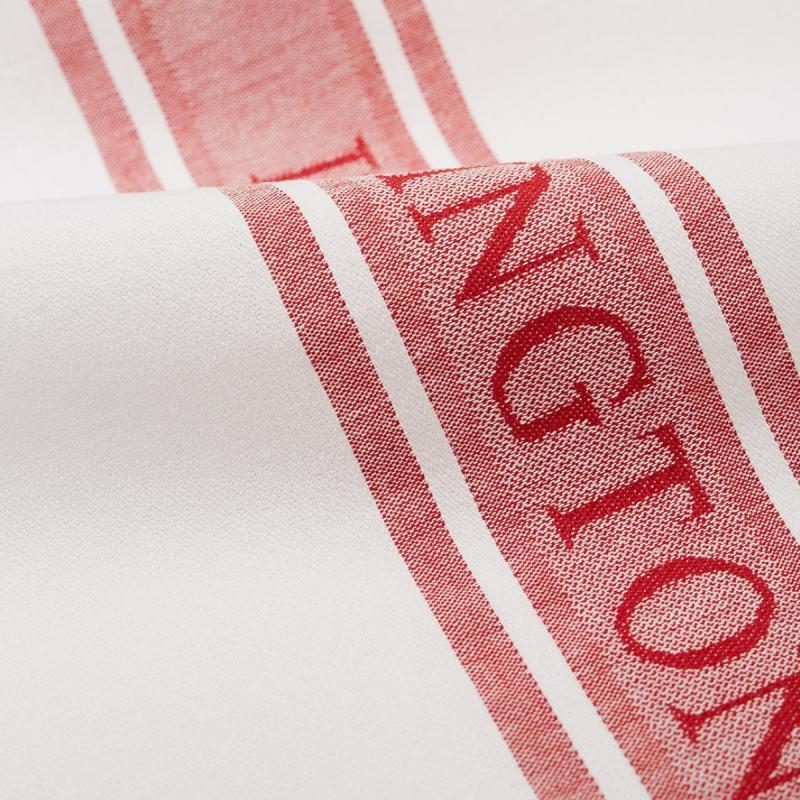 Lexington Icons star kjøkkenhåndkle 50x70 cm hvit/rød