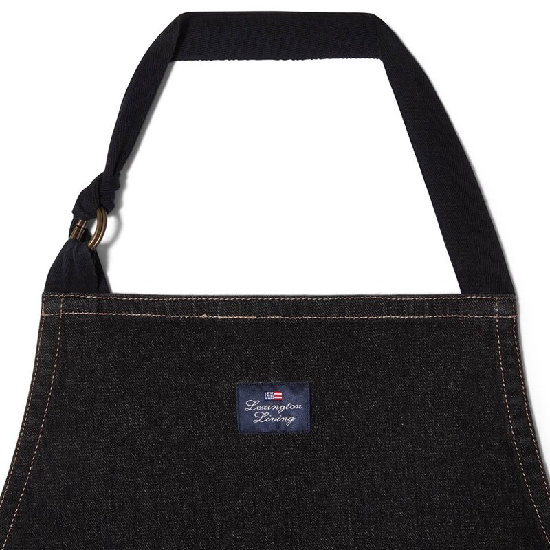 Lexington Black Denim forkle one size svart