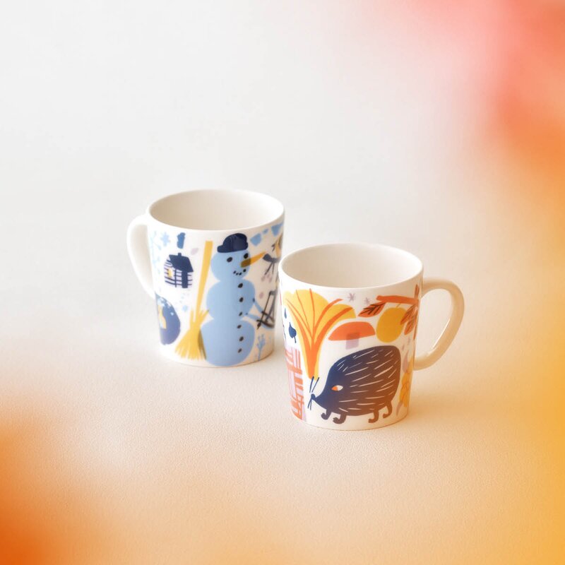 Arabia Luonto kopp 30 cl Vinter