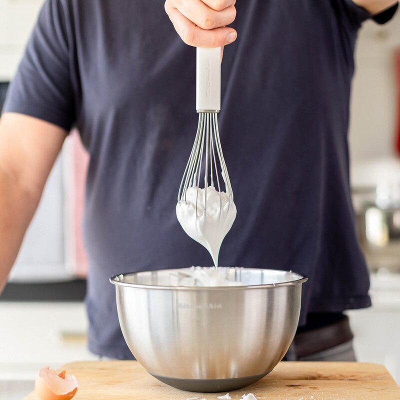 KitchenAid Classic visp 27 cm porcelain white