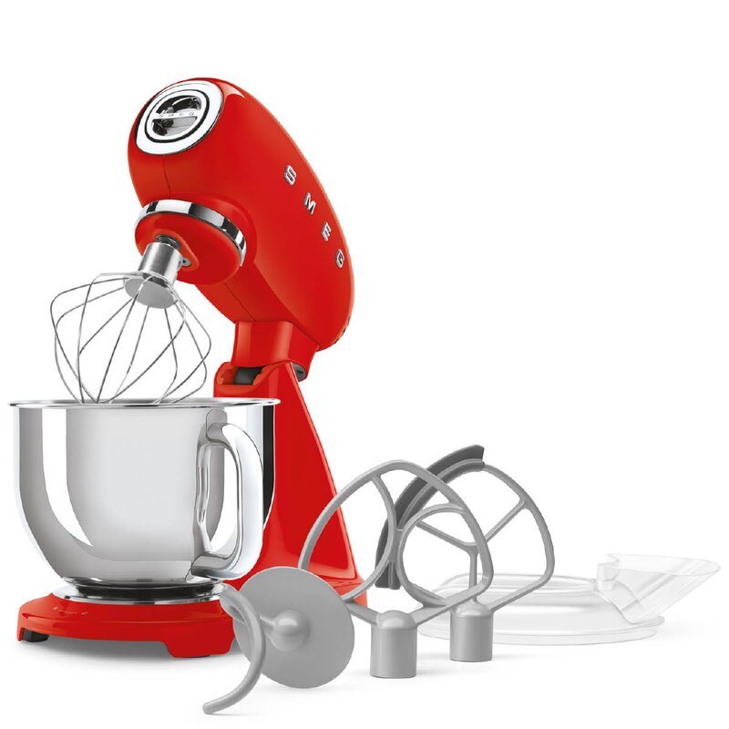 SMEG Kjøkkenmaskin SMF05 4,8L rød