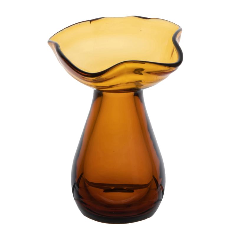 Sagaform Viva svibelvase mini 14 cm amber