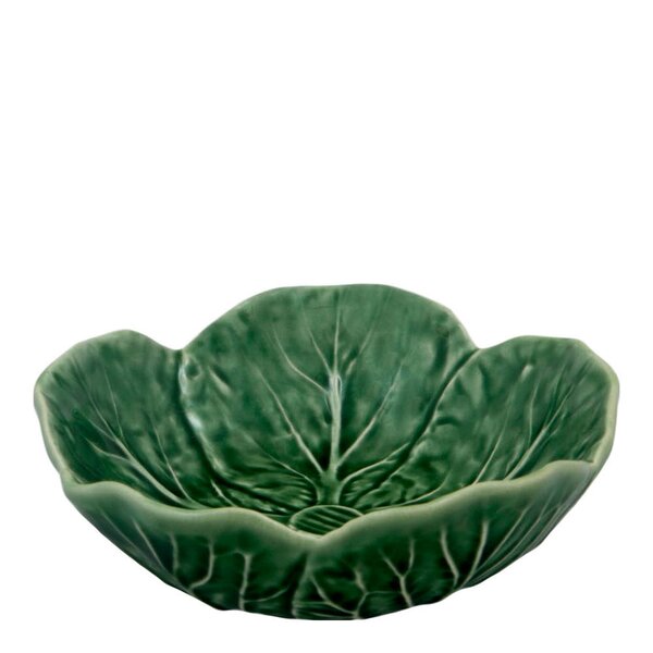 Bordallo Pinheiro Cabbage skål 12 cm 20 cl kålblad grønn