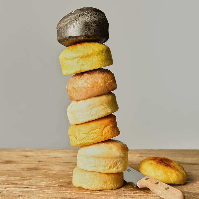 Lurch Flexiform BurgerBun bakeform til 6 stk hamburgerbrød à 10 cm