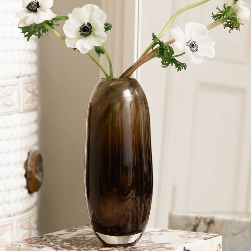 Magnor Lumo vase 30 cm brun