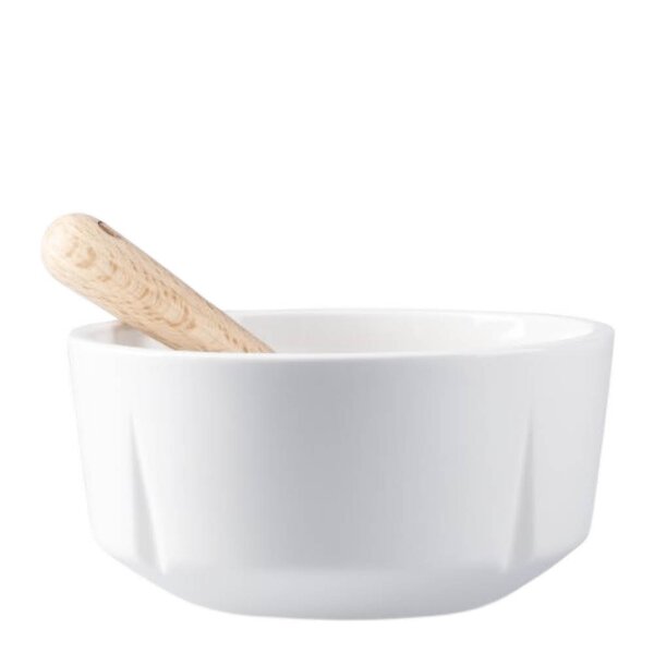Rosendahl - Grand Cru snacksk&aring;l med skje 10,5 cm hvit