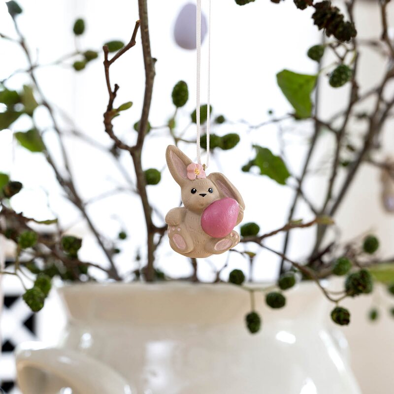 Klarborg Dyrebarn påskepynt 4 stk vår 2024