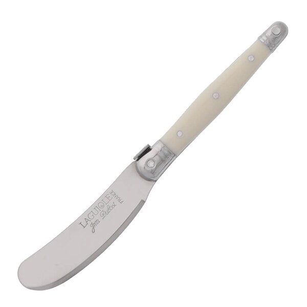 Jean Dubost Laguiole Laguiole smørkniv 15 cm kremhvit