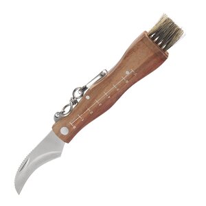 Dorre Stuti soppkniv med børste 13,2 cm brun