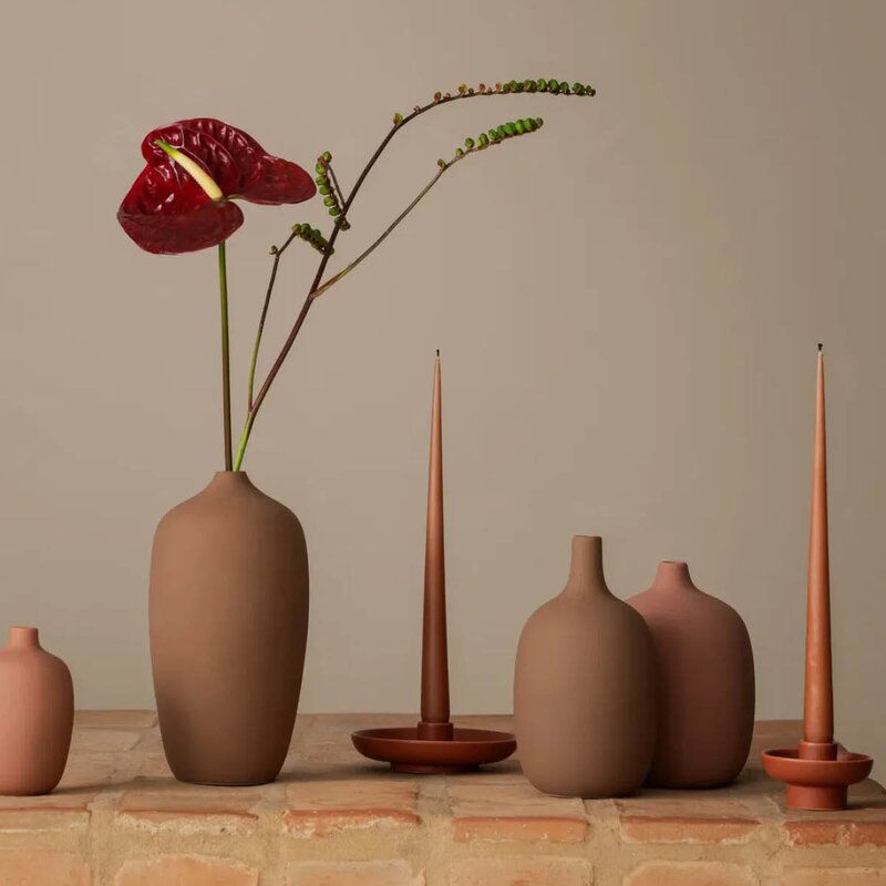 Blomus Vela lysestake 9 cm orange