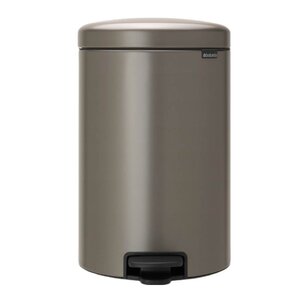 Brabantia NewIcon pedalbøtte 20L platinum