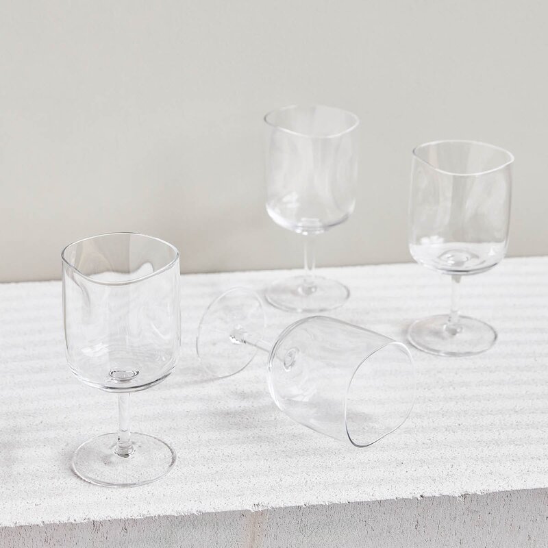 House Doctor Sand vinglass 50 cl 4 stk