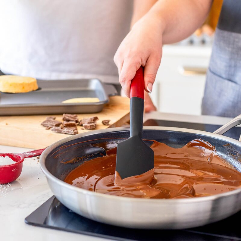 KitchenAid Classic stekespade/slikkepott 30 cm empire red