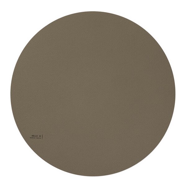 MiLLE W NORDISK DESIGN Rund bordbrikke 40 cm grå