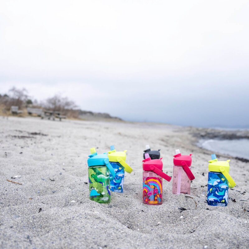 Camelbak Thrive Flip Straw Kids flaske 0,4L sharks and rays
