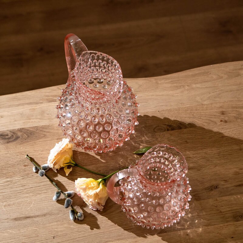 Klimchi Hobnail karaffel 2L rosaline