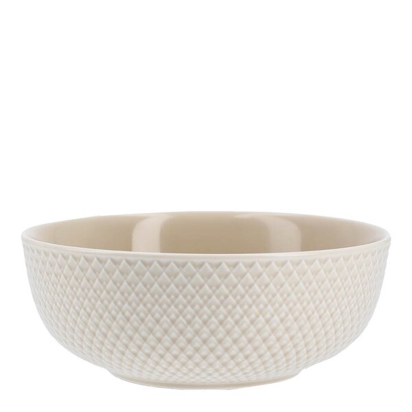 Lyngby Porcelæn Rhombe Earth skål 15,5 cm marble