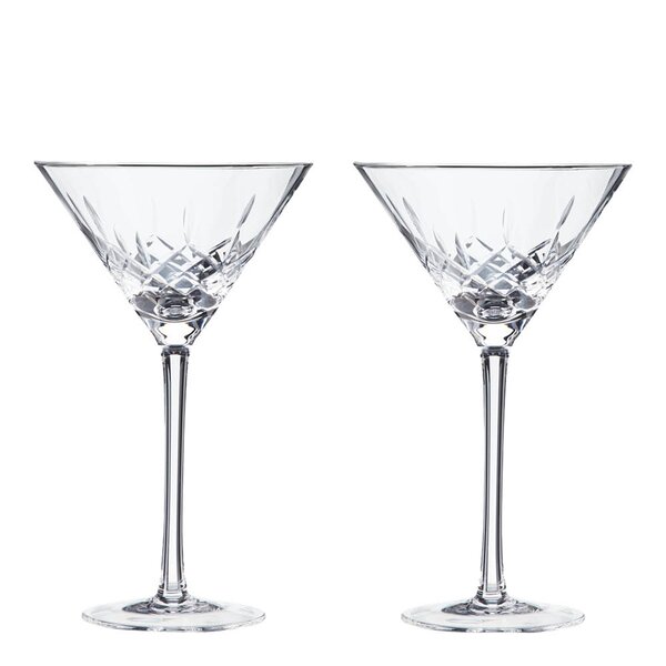 Viski Admiral martini glass i krystall 23,7 cl 2 stk