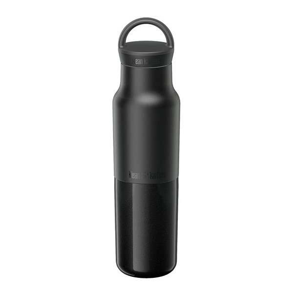 Klean Kanteen Rise vakumflaske 0,35L med bærehank svart