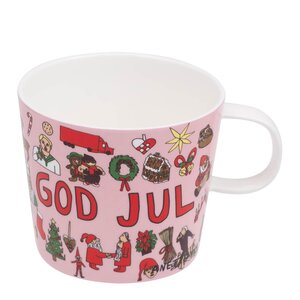 Modern House Anette Moi krus 27 cl God jul rosa