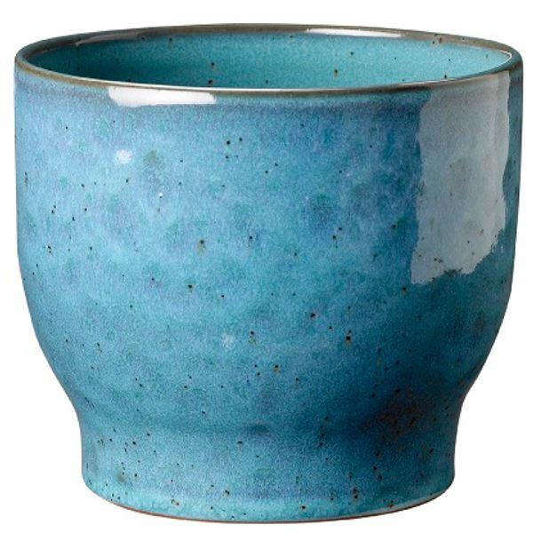 Knabstrup Keramik Potteskjuler Ø14,5 støvet blå