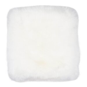 Natures Collection Sitteunderlag new zealand saueskinn lang ull 40x40 cm ivory