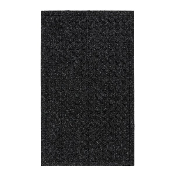 House Doctor Entry rektangulær dørmatte 75x45 cm svart