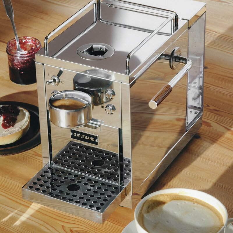 Sjöstrand The Original 2.0 kaffe kapselmaskin 1,2L stål