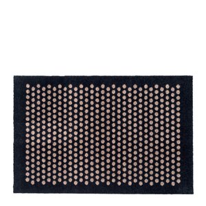 Tica Copenhagen Dot gulvmatte 90x60 cm svart/sand