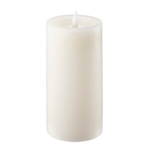 Edelweiss LED kubbelys 7,5x15 cm ivory