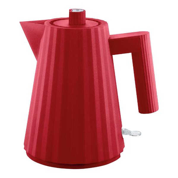 Alessi – Plissé vannkoker 1L rød
