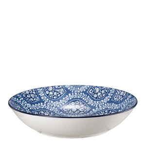 Stiernholm Sakura dyp tallerken 20 cm blå/hvit