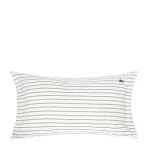 Lexington Putetrekk flanell 50x90 cm stripete hvit/grønn/beige