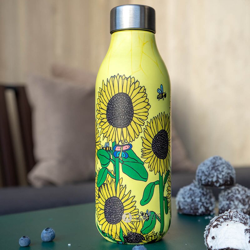 Les Artistes Anette Moi termoflaske 0,5L Solsikke gul