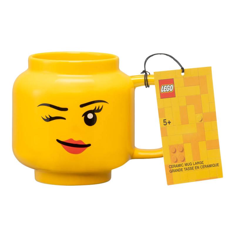 Lego Krus 55 cl blinkefjes jente gul
