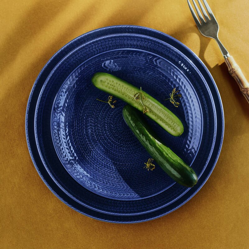 Rörstrand Blå Eld tallerken 19 cm blå