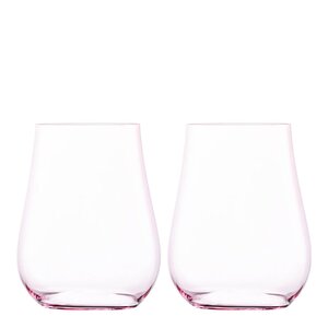 Zwiesel Glas Kolibri tumbler vannglass 49,8 cl 2 stk rosé