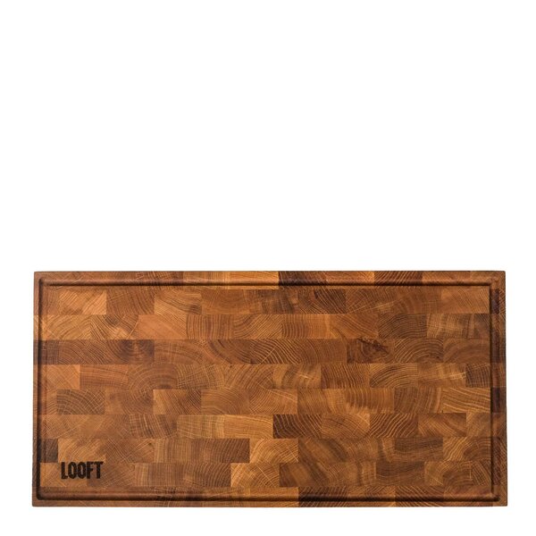 Looft Skjærefjøl integrerbar utekjøkken 25x50 cm eik