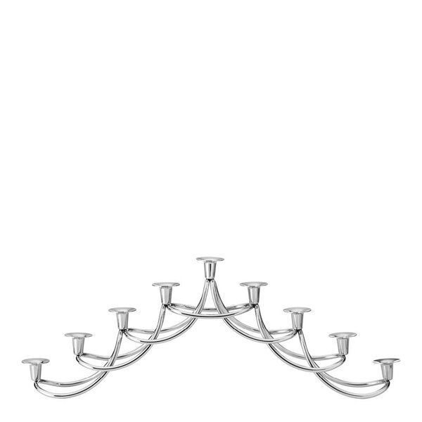 Georg Jensen Harmony lysestake 14x39 cm stål
