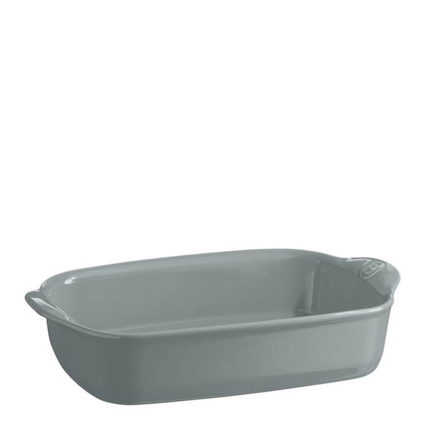 Emile Henry - Ildfast form rektangulær 1,55L perlegrå