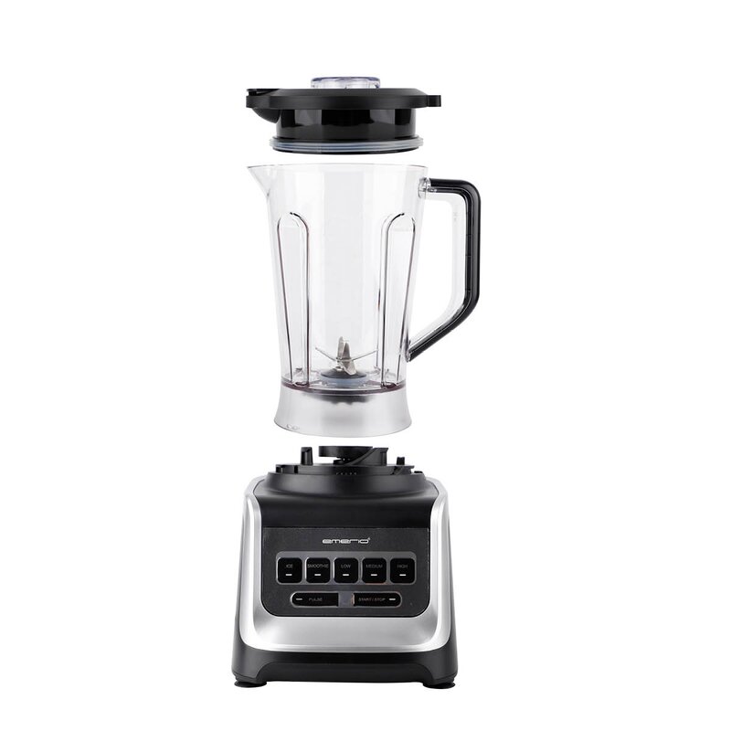 EMERIO Blender 1,85L 2000W rustfritt stål