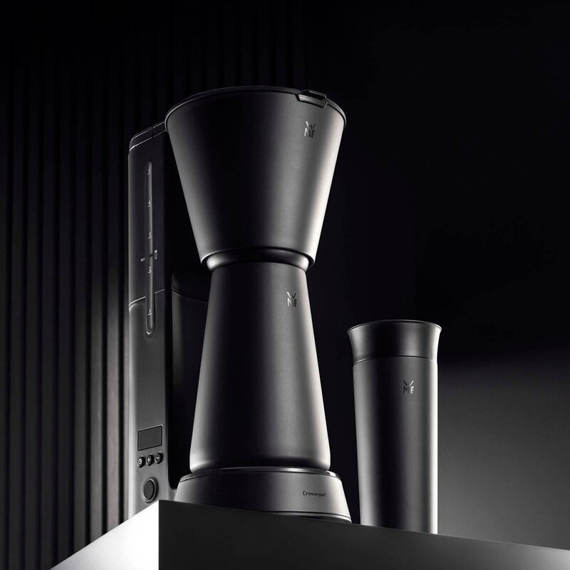 WMF KitchenMinis kaffetrakter termos to-go svart