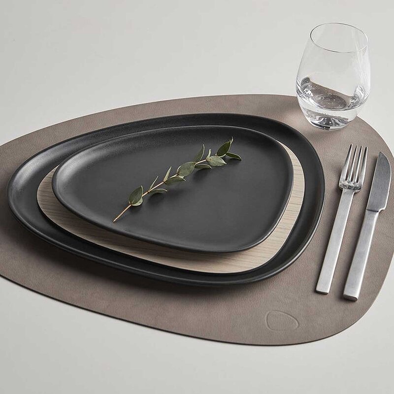 LIND DNA Nupo Curve bordbrikke 37x44 cm nomad grey