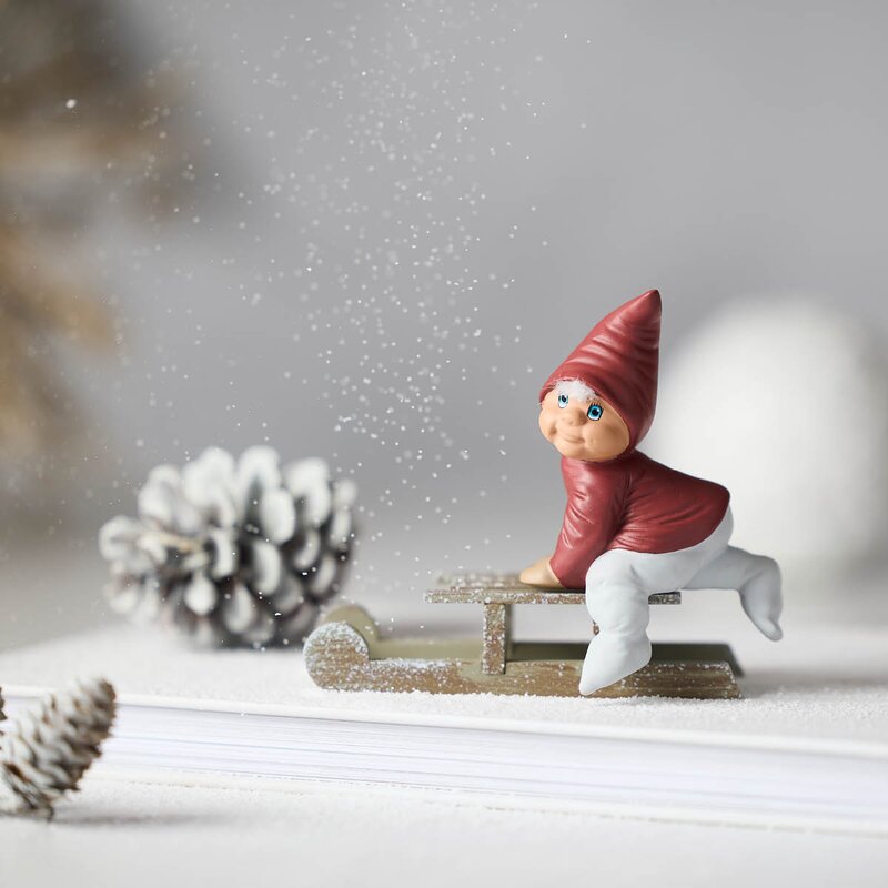 Klarborg Carl & Joanne nisser med juletre 16 cm