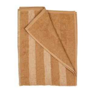 Fondaco Stripe badehåndkle 70x140 cm havre