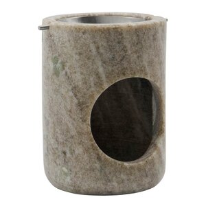 Meraki Marble oljebrenner beige/sølvfinish